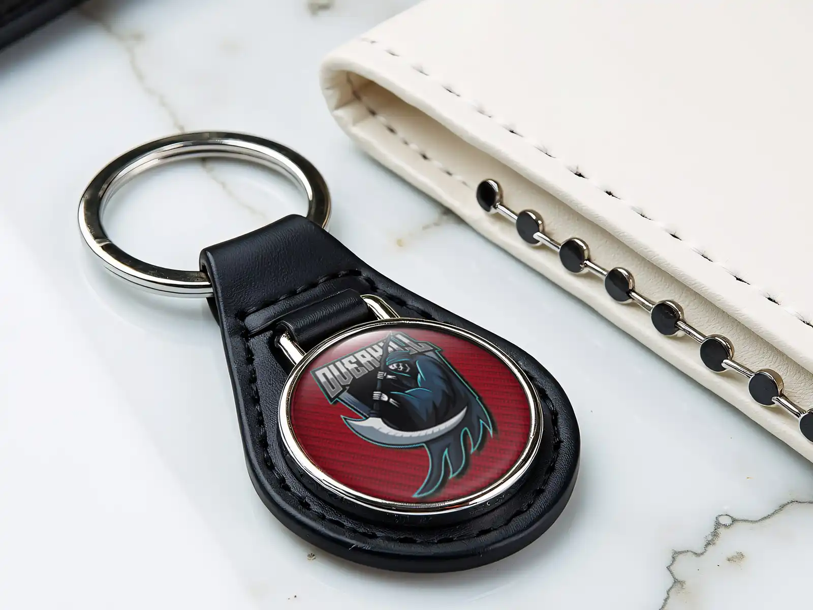 Dog Keychain Edition Stylish Glossy Style